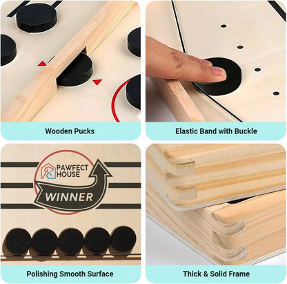 Hockey Fast-Sling Puck Game