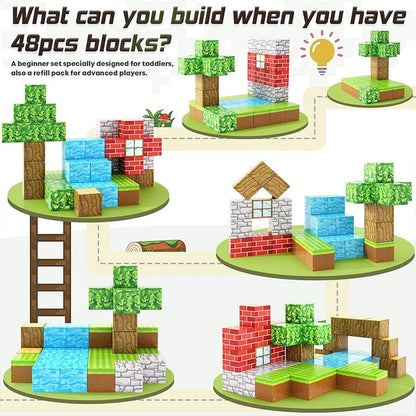 Mimelo® Magnetic Building Blocks