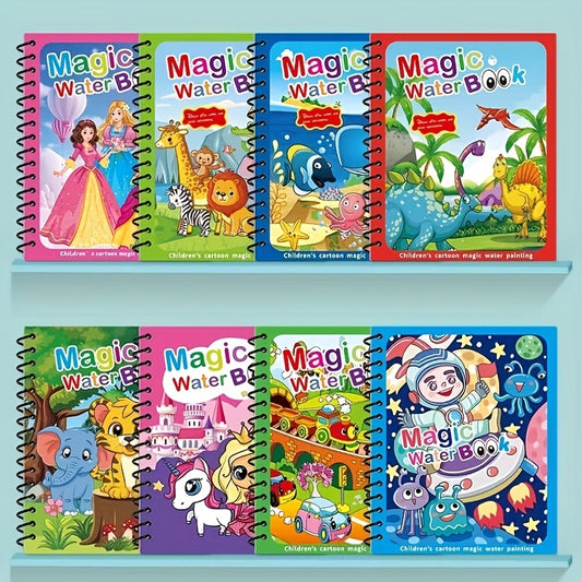 Magic Water Drawing Book