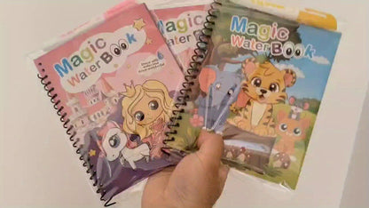 Magic Water Drawing Book